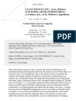 In The Matter of Las Colinas, Inc., Debtors. Appeal of Banco Popular de Puerto Rico. in The Matter of Las Colinas, Inc., Debtors, 453 F.2d 911, 1st Cir. (1972)