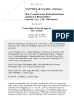 Capitol Transportation, Inc. v. United States of America and Federal Maritime Commission, Sea-Land Service, Inc., Intervenors, 612 F.2d 1312, 1st Cir. (1979)