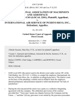 The International Association of MacHinists and Aerospace Workers, Afl-Cio (Local 2201) v. International Air Service of Puerto Rico, Inc., 636 F.2d 848, 1st Cir. (1980)