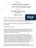 Charles T. Marquis v. United States, 698 F.2d 13, 1st Cir. (1983)