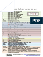 Commandes Élémentaires de Vim