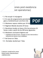 Indicaciones Exodoncia PDF