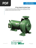 CI Close-Coupled End Suction Pumps: Water Circulation Pumps & Circulators