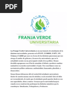 Franja Verde Universitaria