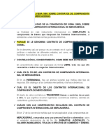 Contrato de Compraventa Internacional de Mercaderías (Cuestionario)