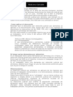 Retención Judicial Por Alimentos