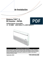 Manual de Instalacion Sistema TVR™ II DC Inverter - R410A