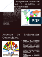 Formas de Integración Comercial Que Facilitan e Impulsan El Comercio Internacional.