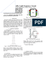 Synthesis of A Traffic Light Sequence Circuit