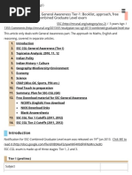 (Studyplan) SSC CGL General Awareness Tier-1