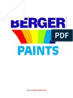 Financial Analysis of Berger Paints