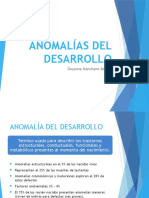 Anomalías Del Desarrollo