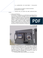 Informe de Visita Al Laboratorio de Monitoreo y Evaluacion Ambiental