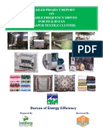 Detailed Project Report ON Variable Frequency Drives For FD & Id Fan (Solapur Textile Cluster)