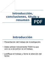 3 - Investigación Académica - Introduccion, Conclusiones, Título y Abstract