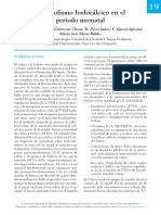 Metabolismo Fosfocálcico en El Periodo Neonatal