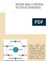 Prevention and Control of Infectious Disease