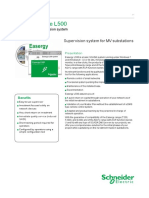 Easergy Range L500: Supervision System For MV Substations