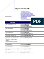 Cisco Router Configuration Commands