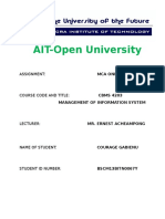 AIT-Open University: Assignment