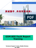 GSM-BSS Fault Information Feedback Training