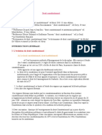 Droit Constitutionnel S1