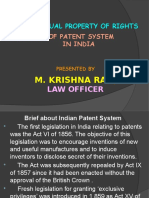 Evolution of Patent System in India