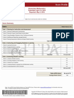 Edtpa Score