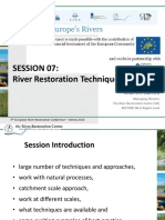 River Restoration Techniques - Introduction - M Janes PDF