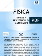 Unidad 4 Fisica Resistencia de Los Materiales