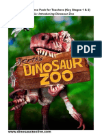 Dinosaur Zoo Teachers Pack 2