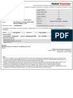 Confirmation For Booking ID # 94140479 Check-In May 18 2016 PDF