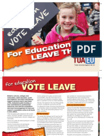 For Education Vote Leave