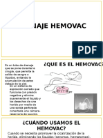 Drenaje Hemovac y Penrose