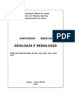 Apostila - Geologia e Pedologia Do Solo