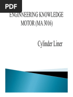 Cylinder Liner Theory