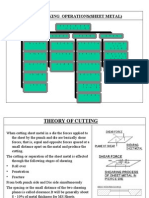 Press Working Operations Sheet Metal