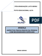 Aspectos Psicológicos Da Pessoa Com Necessidades Especiais PDF