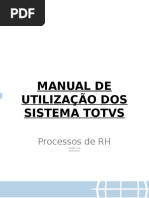 Manual de Utilização Dos Sistema Totvs - 1