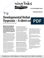 Dispraxia Verbal - Ingles