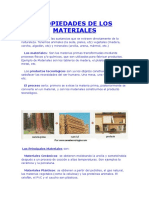 Propiedades de Los Materiales