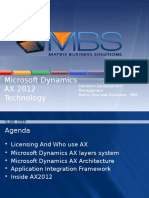 Microsoft Dynamics AX 2012 Technology