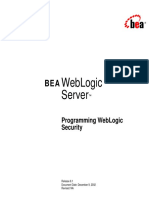 Security-Web Logic PDF