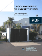 Trash and Recycling Space Allocation Guide