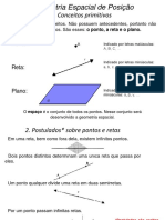 Geometria Espacial de Posição - Resumo