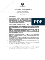 Problem Set 3 - Microeconomía III PDF