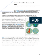 Ian - Umces.edu-Its All Greek To Me The Terms Praxis and Phronesis in Environmental Philosophy