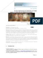 Gutierrez Saxe Avances y Desafíos de La Democracia en Costa Rica