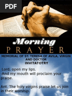 Morning Praise