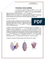 Funciones de Dos Variables